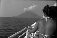 Stromboli - vue de dos
